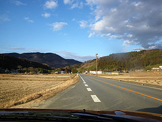 いわきの冬景色